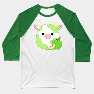 Apple Cow Baseball T-Shirt